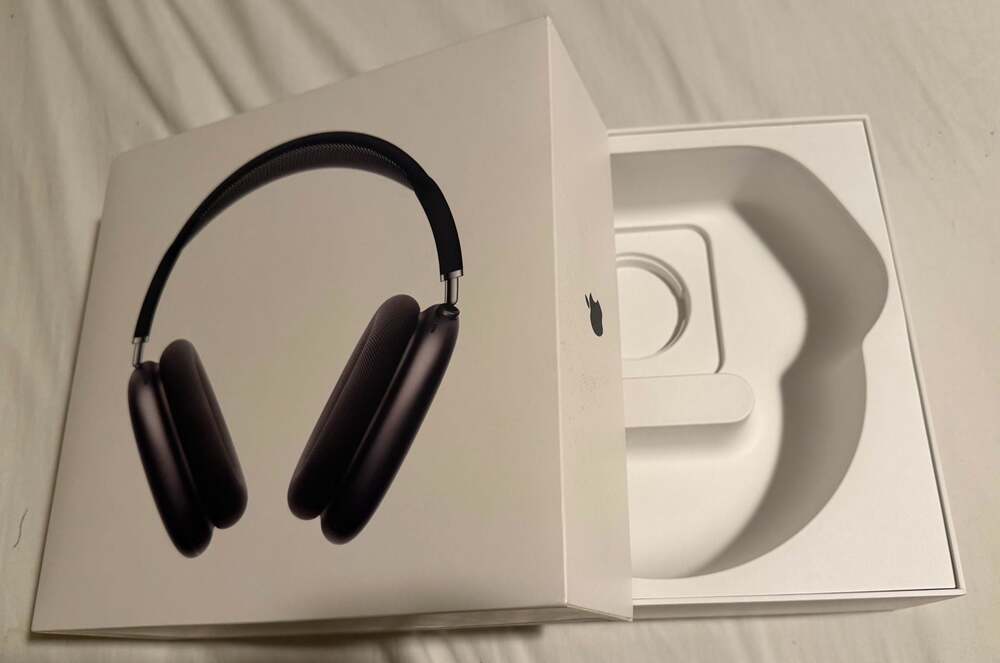 EMPTY Apple AirPods Max Wireless BOX Space Gray ( NO HEADPHONES INSIDE)